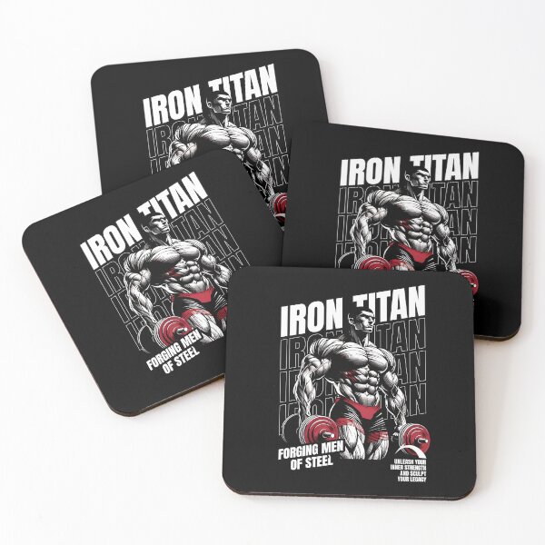 Item preview, iron titan man bodybuilding designed and sold by ShawishArt.