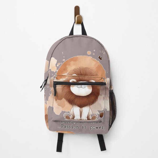 Item preview, Passion is Power Cute Brown Lion feeling Good designed and sold by Nanthanon.