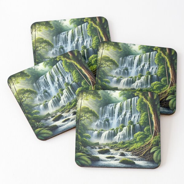 Item preview, Serene Waterfall Paradise designed and sold by WildVista.
