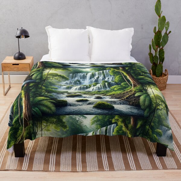 Item preview, Serene Waterfall Paradise designed and sold by WildVista.
