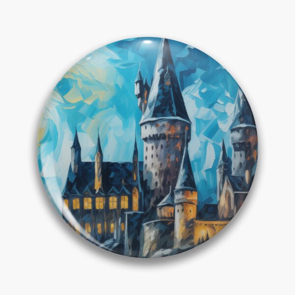 Item preview, Castle Canvas Print, Moon Scene, Wall Art, Gallery Wrapped Wall Decor, Wizard Castle Art, Modern Artwork, Castle Wizard, Home Decor designed and sold by BeezyArt.