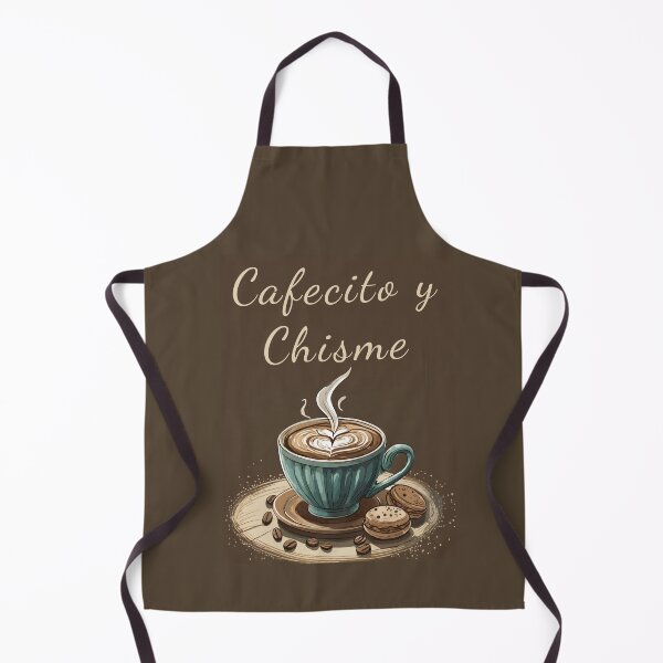 Item preview, cafecito y gossip spanish funny quotes designed and sold by La Loca.