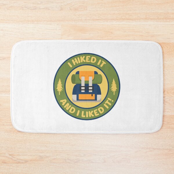 Item preview, I Hiked It And I Liked It! Funny Hiking Badge designed and sold by PMCreative.