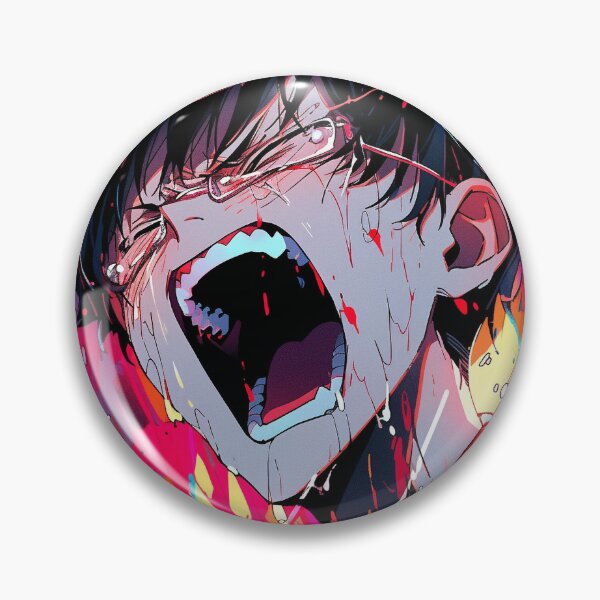 Item preview, Screaming Freedom in Vivid Colorful Chaos by AI designed and sold by DigitAIShop.