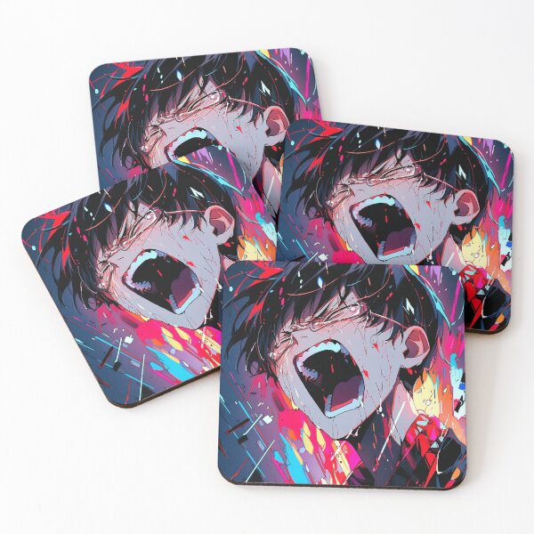 Item preview, Screaming Freedom in Vivid Colorful Chaos by AI designed and sold by DigitAIShop.