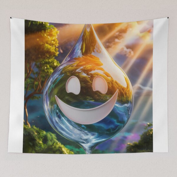 Item preview, A drop of smile. designed and sold by MyHappyArtShop.