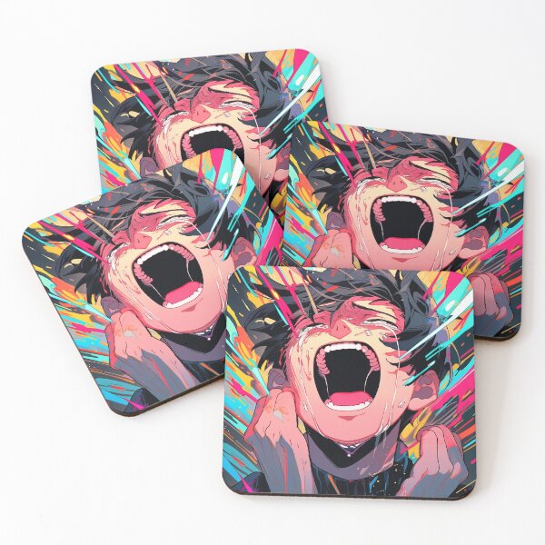 Item preview, Explosive Emotions: Cry of Vibrant Pain by AI designed and sold by DigitAIShop.