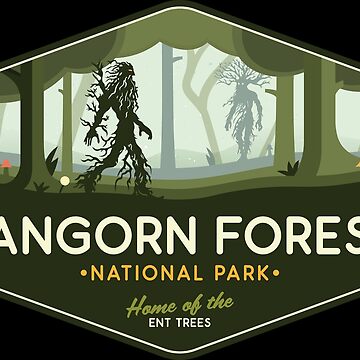 Imagen de la obra Parque Nacional del Bosque de Fangorn: ¡hogar de los árboles Ent! de magrodanny