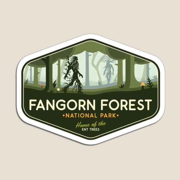 Item preview, Fangorn Forest National Park - Home of the Ent Trees! designed and sold by magrodanny.