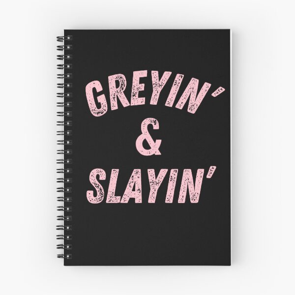 Item preview, Greyin And Slayin Funny Grey Hair Don't Care designed and sold by ceddybaby612.
