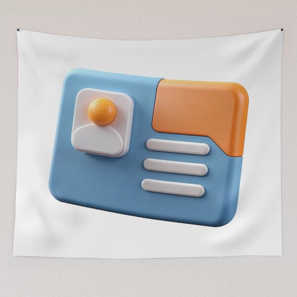 Item preview, plastic identification card designed and sold by Creative88Art.