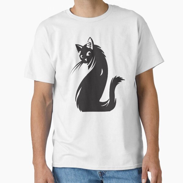Cute Cat Glance Classic T-Shirt