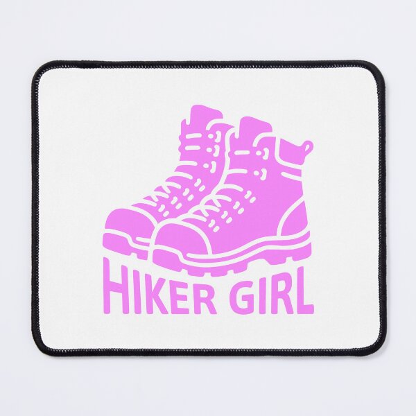 Item preview, Hiker Girl! Pink Hiking Boots designed and sold by PMCreative.