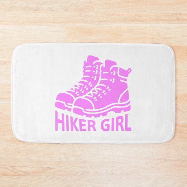Item preview, Hiker Girl! Pink Hiking Boots designed and sold by PMCreative.