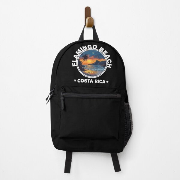 Item preview, Flamingo Beach - Costa Rica (with White Lettering) designed and sold by VelvetRoom.