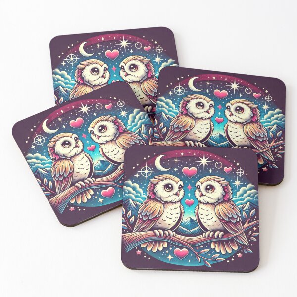 Item preview, Owls Majestic Romance Moments designed and sold by WildVista.