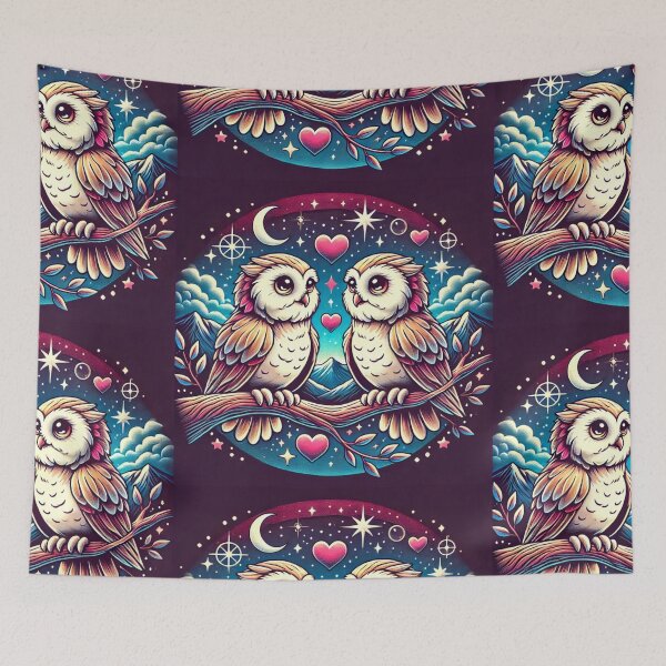 Item preview, Owls Majestic Romance Moments designed and sold by WildVista.