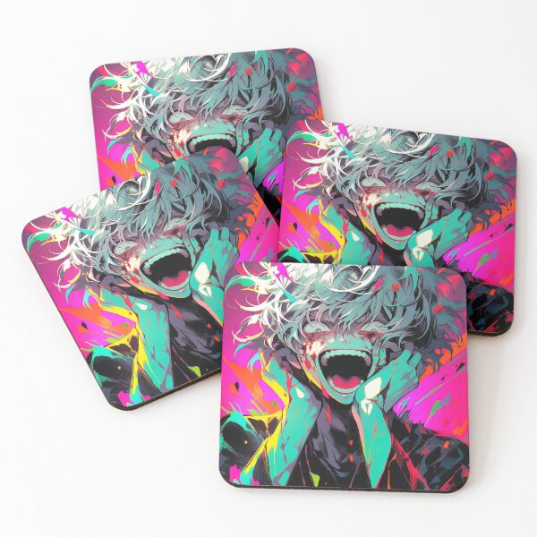 Item preview, Explosive Emotions Neon Chaos Art by AI designed and sold by DigitAIShop.