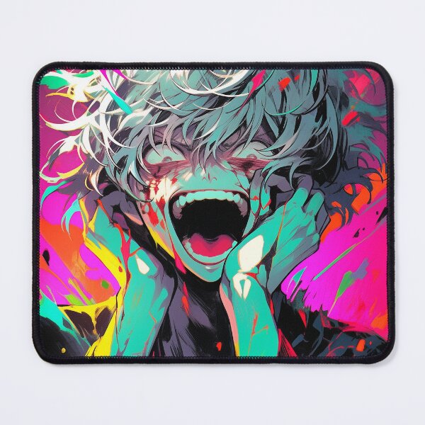 Item preview, Explosive Emotions Neon Chaos Art by AI designed and sold by DigitAIShop.