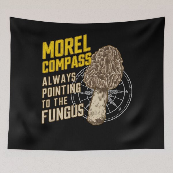Item preview, Morel Hunter Design - Perfect for Mushroom Foragers designed and sold by BunBuntheDog-.