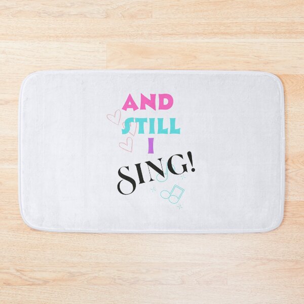 Item preview, And Still I Sing!  Sticker designed and sold by BrightrDayMusicArt.