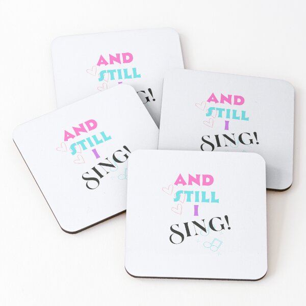 Item preview, And Still I Sing!  Sticker designed and sold by BrightrDayMusicArt.