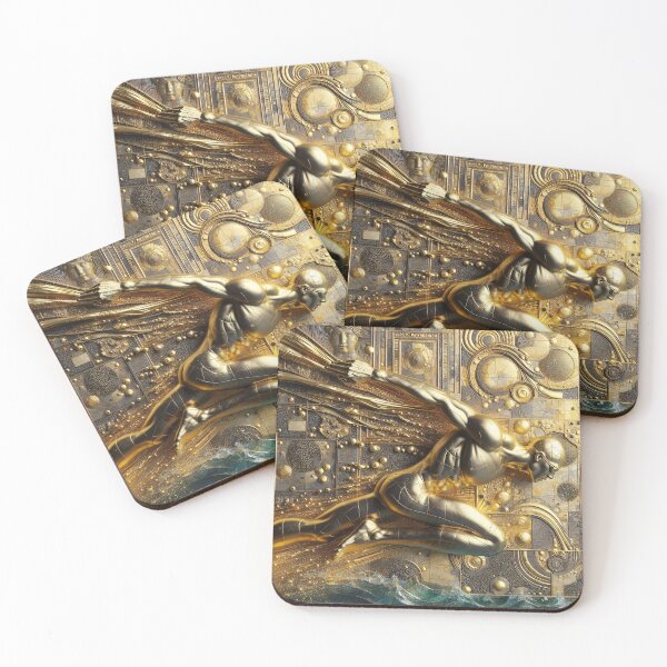 Item preview, Olympic swimmer designed and sold by Vibranta Studio.