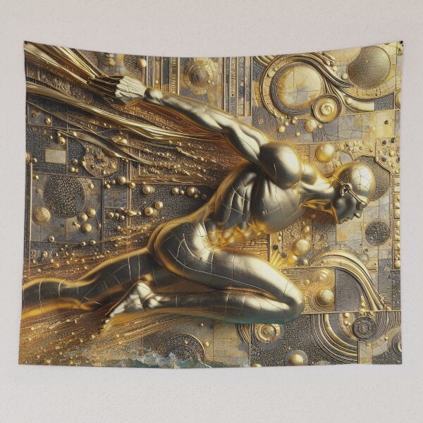 Item preview, Olympic swimmer designed and sold by Vibranta Studio.
