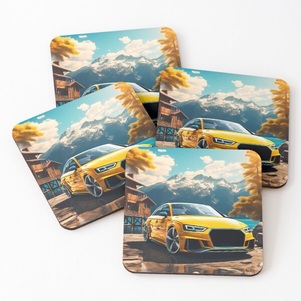Item preview, Audi RS4 Sedan in the Mountains designed and sold by RevUpDesign.