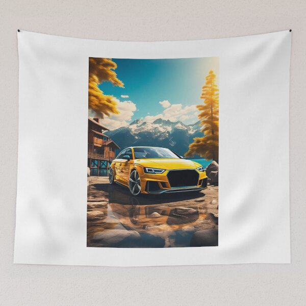Item preview, Audi RS4 Sedan in the Mountains designed and sold by RevUpDesign.