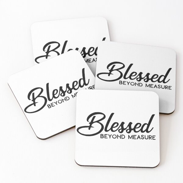 Item preview, Blessed Beyond Measure,Christian Gospel Quotes, Inspirational  Christian Woman Design designed and sold by mattlee20.