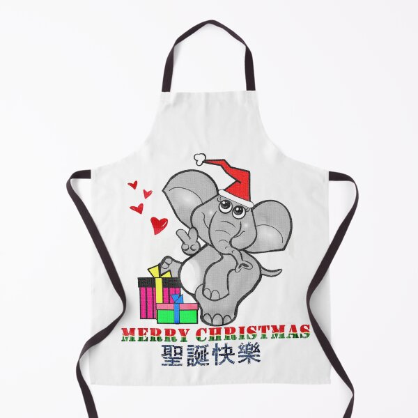 Item preview, Happy Elephant on Christmas designed and sold by Shirley cute art .