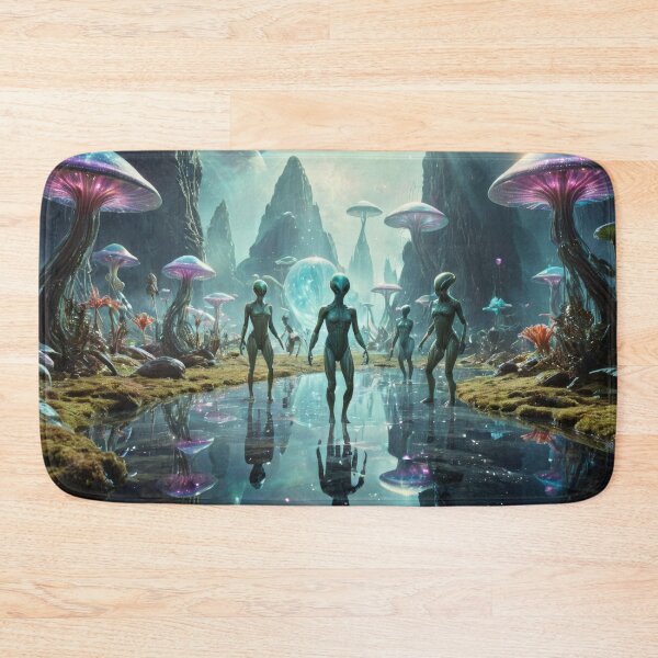Item preview, alien world fantasy landscape designed and sold by dimitrisbar.