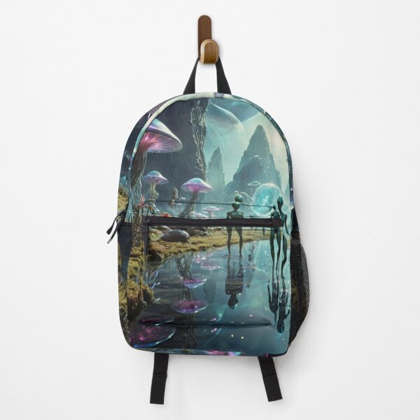 Item preview, alien world fantasy landscape designed and sold by dimitrisbar.