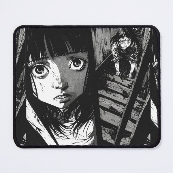 Item preview, ghosts of the past - black and white horror manga anime girl designed and sold by ForsakenFrames.