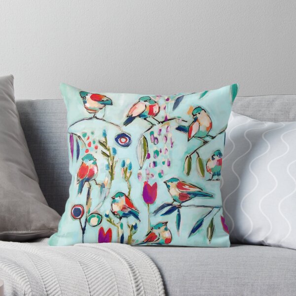 Item preview, birds blue sky designed and sold by Randi Antonsen.