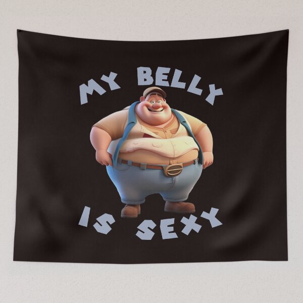 Item preview, My Belly Is Sexy Funny Gifts designed and sold by Marcin-PL.