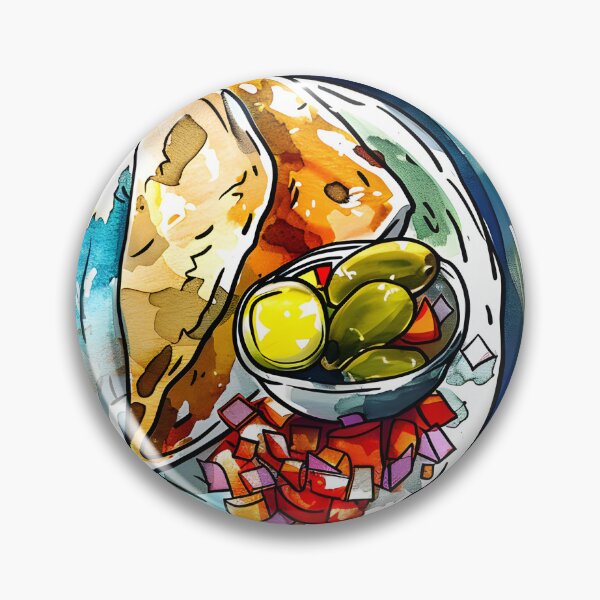 Item preview, Sahtain صحتين: Experience the Rich Culinary Tradition of Arabic Breakfast Hummus, Falafel, Olives, and More designed and sold by FUNqoosh.