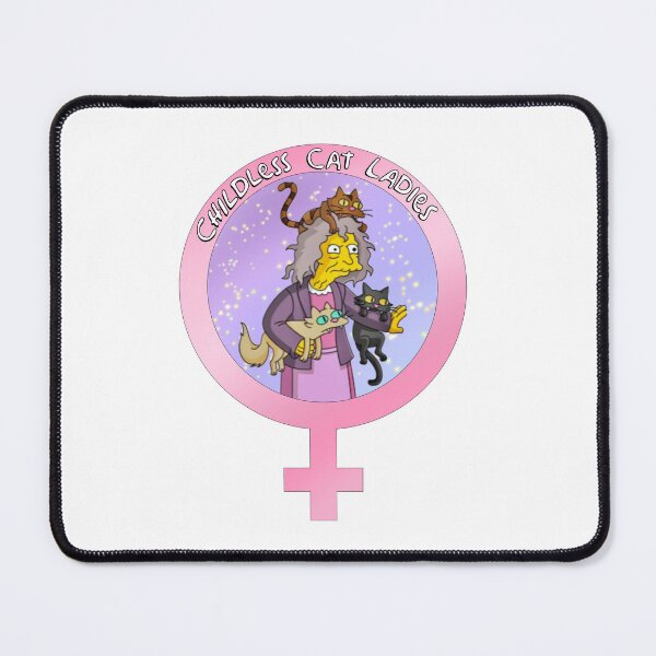 Item preview, Childless cat ladies feminism  designed and sold by davedonut.