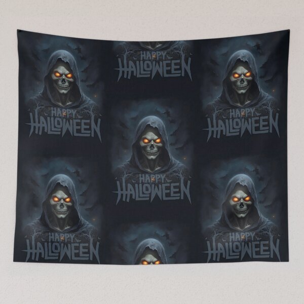 Item preview, Fiery Eyed Reaper Halloween Haunt designed and sold by Raluk.