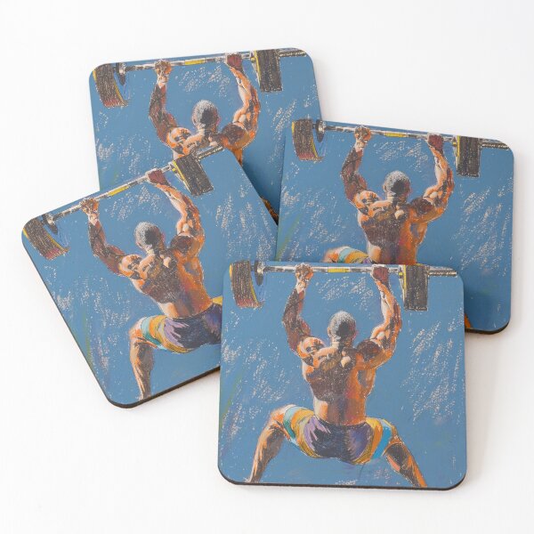 Item preview, Dynamic Weightlifting Art designed and sold by randallrigney.