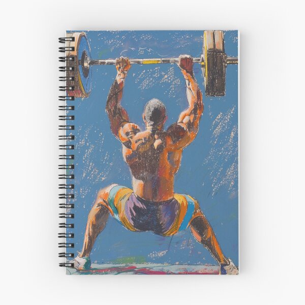 Item preview, Dynamic Weightlifting Art designed and sold by randallrigney.