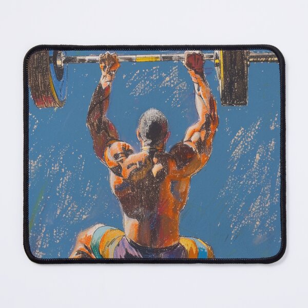 Item preview, Dynamic Weightlifting Art designed and sold by randallrigney.