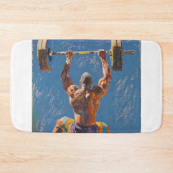 Item preview, Dynamic Weightlifting Art designed and sold by randallrigney.