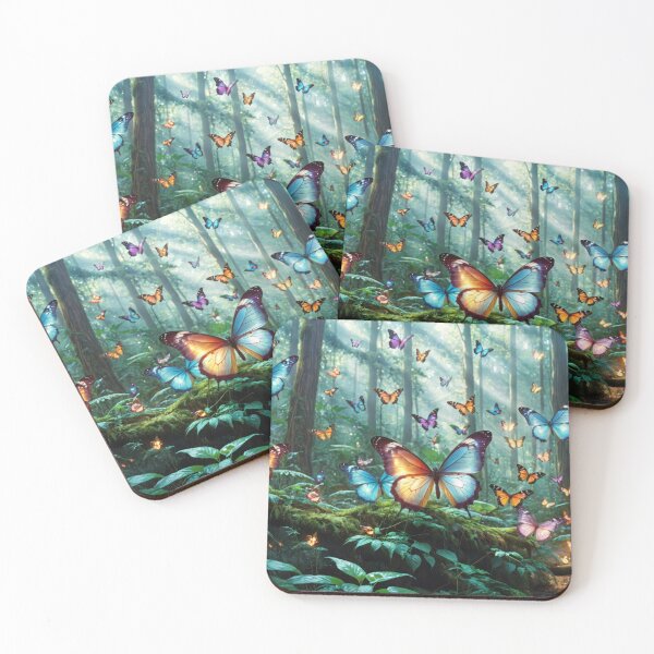 Item preview, mystical forest fantasy butterflies  designed and sold by dimitrisbar.