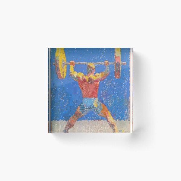 Item preview, Dynamic Bodybuilding Artwork designed and sold by randallrigney.