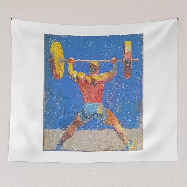 Item preview, Dynamic Bodybuilding Artwork designed and sold by randallrigney.
