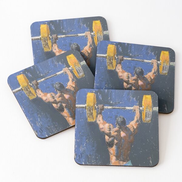 Item preview, Intense Weightlifting Illustration designed and sold by randallrigney.