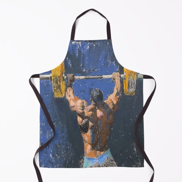 Item preview, Intense Weightlifting Illustration designed and sold by randallrigney.