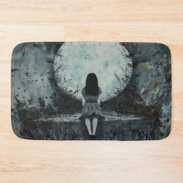 Item preview, Illusion – melancholic manga anime girl designed and sold by ForsakenFrames.